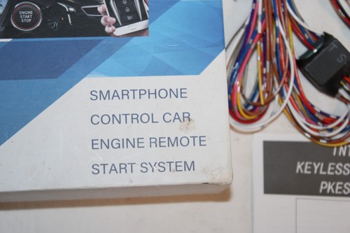 NOS Sistema di allarme mobile senza chiave avviamento motore telecomando intelligente PKES-433 - Foto 7 di 19