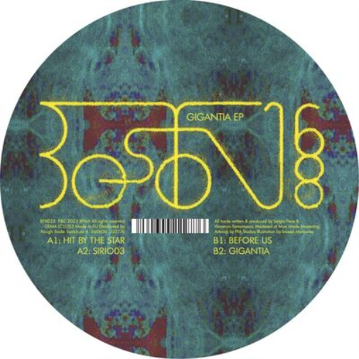 BOSTON 168 GIGANTIA EP (Vinyl LP) 12" EP