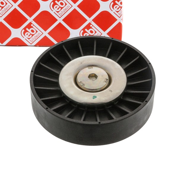 febi 21568 Umlenkrolle Keilriemen FüR Saab 9-3 1.8T 2.0 2.3 9-5 2.0 2.3 5172309-image