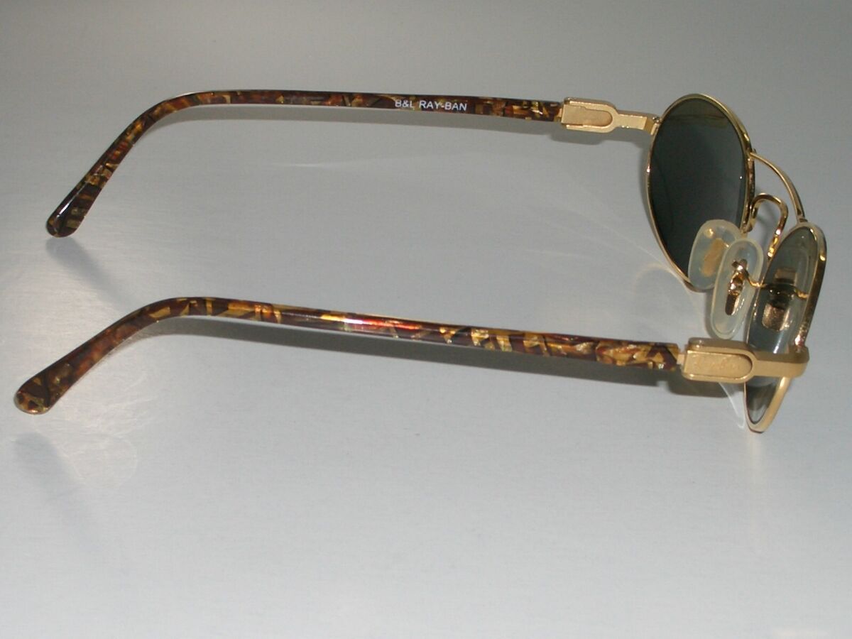 VINTAGE B&L RAY BAN CHAOS W2008 XYAS GOLD/TORT COMBO G15 VINTAGE B&L RAY BAN CHAOS W2008 XYAS GOLD/TORT COMBO G15