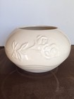 Vintage FTD Planter Pot Vase Roses Cream — photo 1