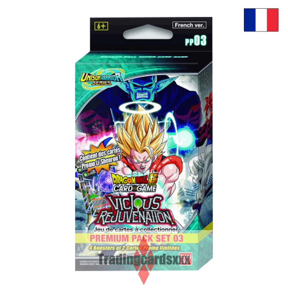 Dragon Ball Super Card Game - Premium Pack Set PP03 : Vicious Rejuvenation
