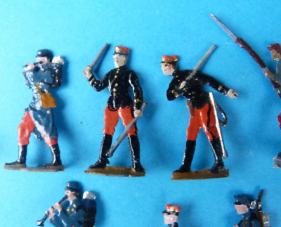 Plats d'étain - Zinnfiguren - Flat tin : WW1 - 42 infanterie française 1914