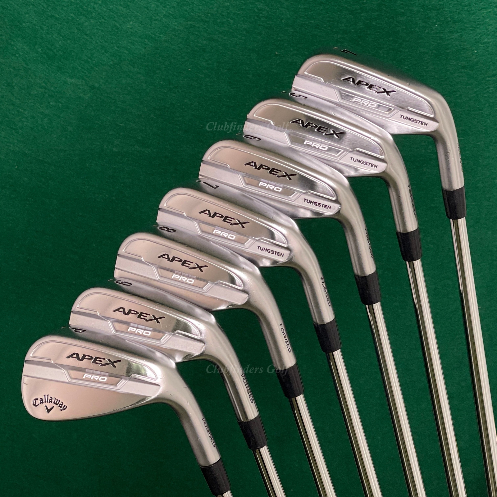 Callaway Apex Pro Forged '21 4-PW Iron Set NS Pro Modus 3 Tour 120