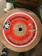 Continental Western Corp. 3-Strand Polypropylene Rope - 3/4" x 600 ft., Yellow