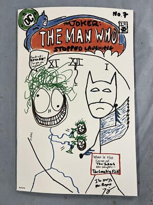 DC Comics JOKER THE MAN WHO STOPPED LAUGHING #7 Cvr #E April Fools Var Tom King