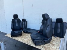 Front Rear Seat Seats Black Suede Set Range Rover Evoque L538 2012-2019 Oem