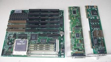 486er Mainboard - QDI V4P895P3/SMT V4.0 - incl. i486DX2 + I/O Card + GFX Card