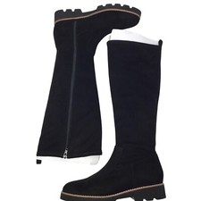 Vionic Ashburn Boots NEW Black Size 7 Knee Hi...