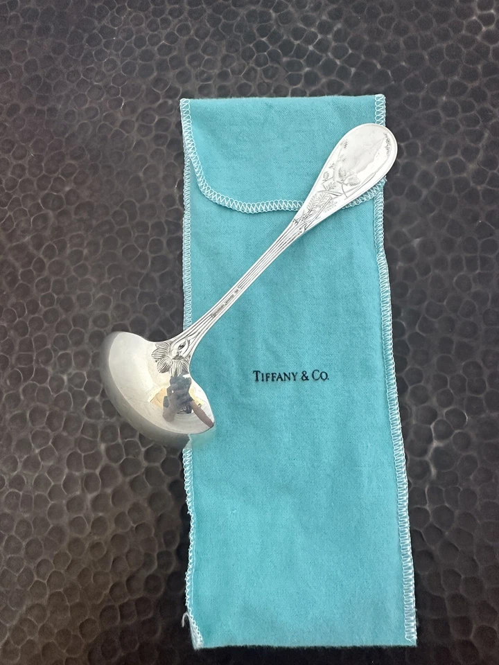 Concha de molho maciço vintage Audubon (prata esterlina, 1956) por Tiffany & CO - Imagem 2 de 4