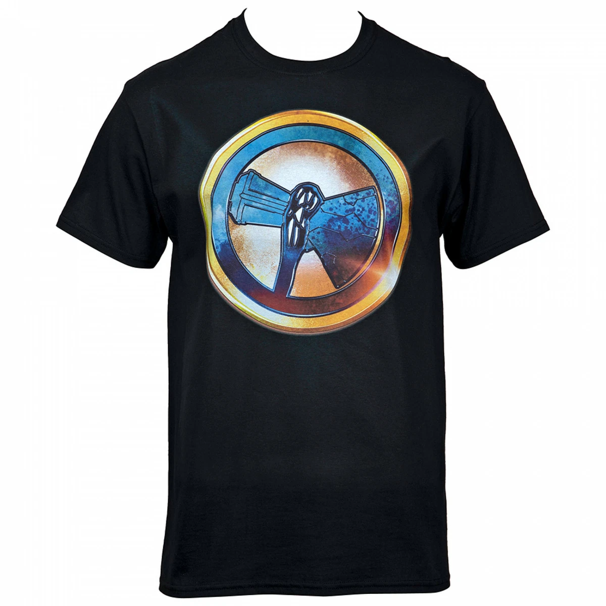 Thor Stormbreaker Golden Emblem T Shirt Black