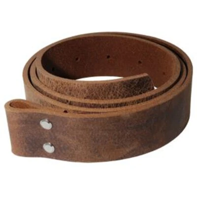 WechselGürtel IVALDI - Büffelleder Gürtel für Buckles Wechselschnalle Echtleder