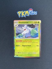 Pokémon TCG Abomasnow Paldea Evolved 011/193 Holo Rare LP.