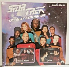 Star Trek TNG Episodes 83  84 1990 1996 Laserdisc 112521TILD