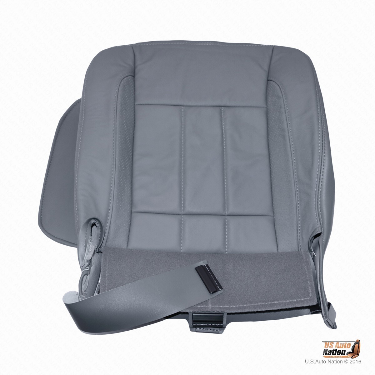Both Side Bottom & Top Leather Seat Cover Fits 2009-2012 Dodge Ram 1500