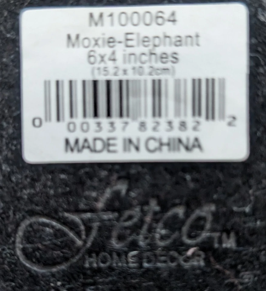 Marco de fotos Fetco elefante libélula plata metal verde detalles decoración Foto 4 de 4