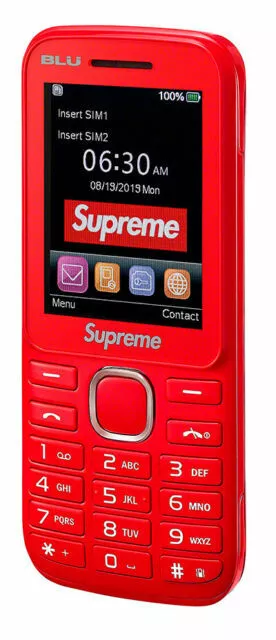 Supreme BLU Burner Phone