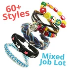 Wholesale Job Lot Bracelets Kids Party Bag Fillers Bulk Mixed Favours Boys Girls