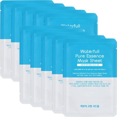 SIDMOOL Waterfull Pure Essence Mask Sheet 22g x 10ea SET