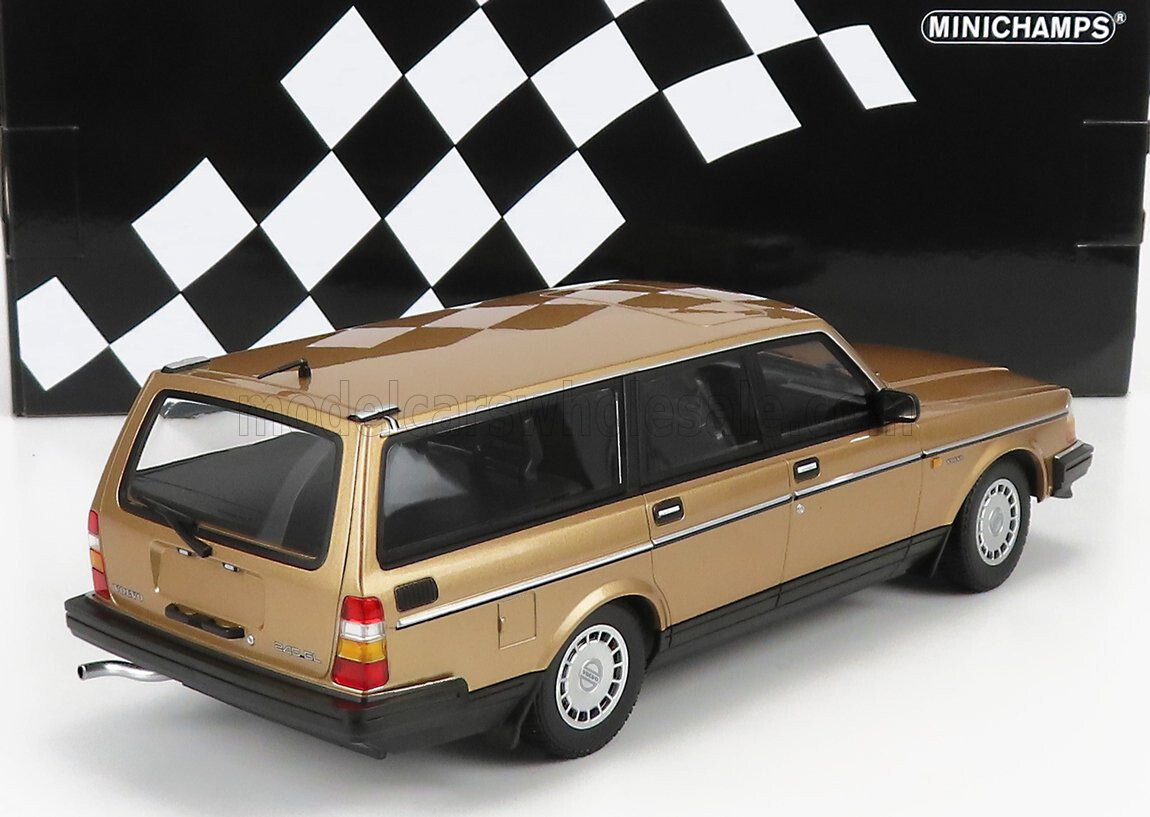 ミニチャンプス 1/18 ボルボ 240 GLブレーク1986 ブルーメタリック ミニチャンプス 155171414 1/18 ボルボ 240 GL ブレーク 1986