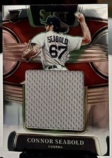 2022 Select Baseball #RJS-CS Connor Seabold Jumbo Swatch ROOKIE Boston Red Sox