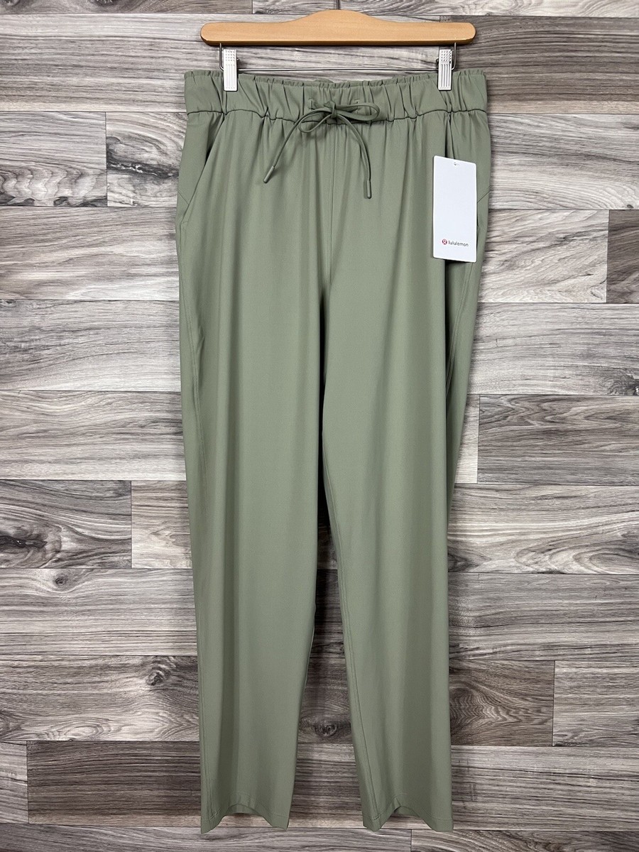 lululemon - ＊Real Stone＊10,260円 ヨガウェア スリムパンツ サイズＭ Lululemon Keep Moving 7/8 Pant High Rise Size 10 Rosemary Green