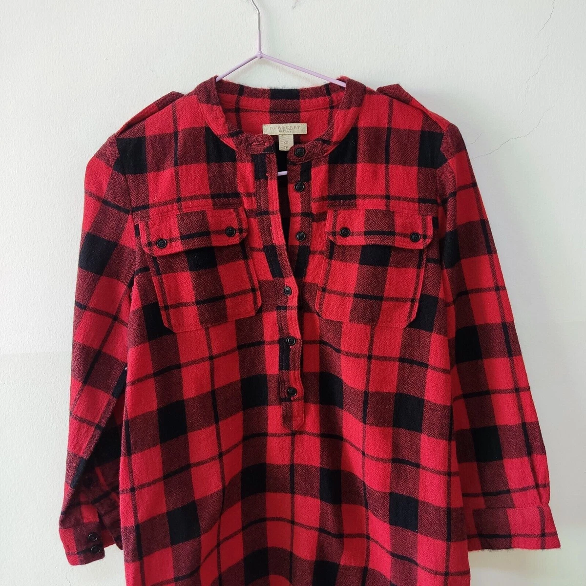 Burberry tunic top sale