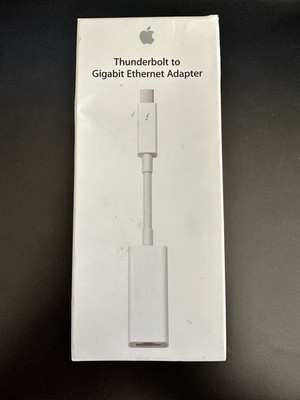 Apple Thunderbolt-to-Gigabit Ethernet Adapter White