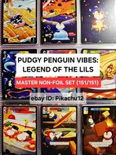 Pudgy Penguins Vibes TCG S2 - Legend of the Lils - MASTER NON-FOIL Set (151/151)