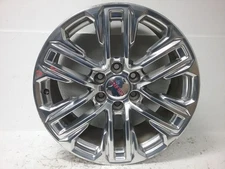 2022 GMC Yukon Xl OEM 20x9 rim 12 spoke wheel polished opt NZG SCRATCHES SEE PIC