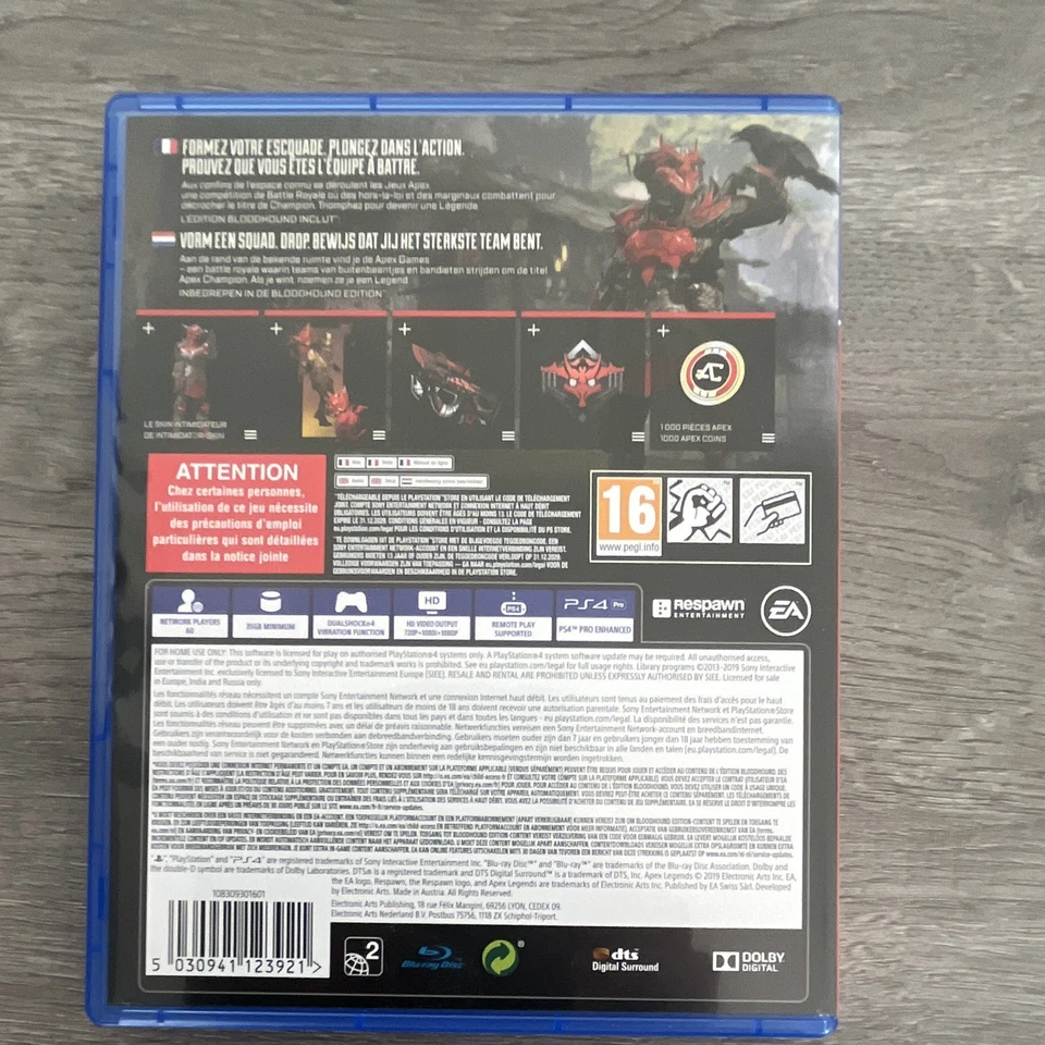 EA Apex Legends PS4 PAL CUSA-12552 Battle Royale Tir en ligne multijoueur - Photo 2/3