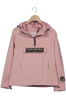 Pull & Bear Jacke Damen Anorak Jacket Kurzmantel Gr. M Pink #am00y74