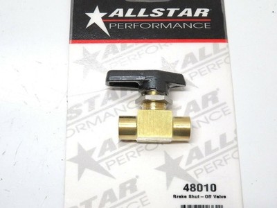 Allstar Performance Manual Brake Shut-Off Valve Shut Off Racing All48010