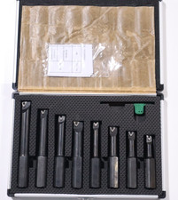 8 PIECE 3/4" INDEXABLE BORING BAR SET - FREE TCMT 21.52 INSERTS INSTALLED E420
