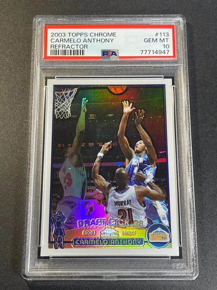 Topps Carmelo Anthony Basketball Rookie Sports Trading Cards