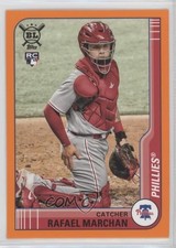 2021 Topps Big League Veterans & Rookies Orange Rafael Marchan #181 18vd