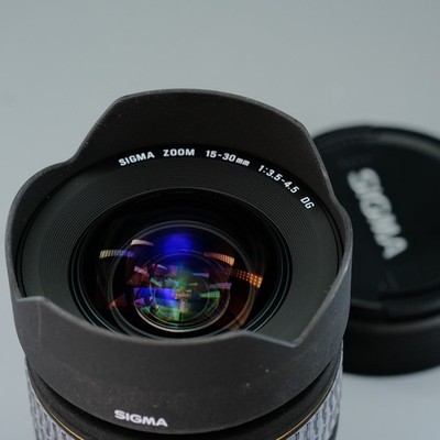 mint SIGMA 15-30mm F/3.5-4.5 DG EX aspherical IF  - Canon AF mount