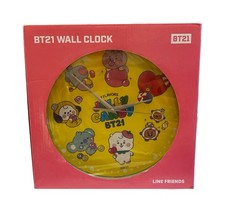 Reloj de Pared K-Pop BT21 7 Sabores JELLY CANDY LINE FRIENDS BTS Niño Banda Ventilador Regalo