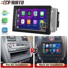 2+64GB Für VW LUPO 1997-2005 Autoradio Android 15 Carplay RDS GPS Navi DSP WIFI