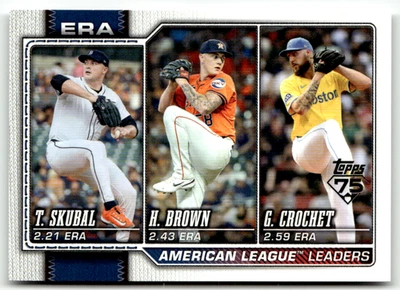 2026 Topps MLB Series One N° 327 Tarik Skubal Brown Crochet - Photo 1/2