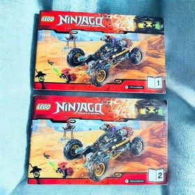 LEGO Ninjago Rock Roader Masters Of Spinjitsu 70589 Complete W/ Instructions