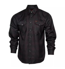 Dixxon Flannel Company Darkness Mens Pearl Snap Button Shirt Size XL Tall NWT