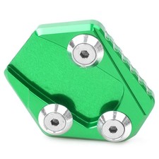 1x Green Kickstand Extension Side Stand Plate Pad For HONDA Grom MSX 125 2013-21