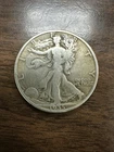 1935 Walking LIberty Silver Half Dollar D