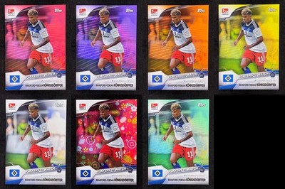 Topps 2022-23 Bundesliga Jade Ransford-Yeboah Königsdörffer Rainbow /5.. Hamburg