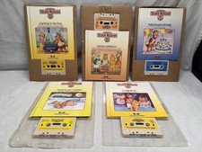 Brand new Worlds Of Wonder Teddy Ruxpin Cassette Tapes  Story Books set of 5