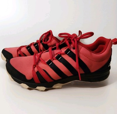 Adidas Terrex Trail Rocker Women s Red Coral Pink Black Size 8 EUC