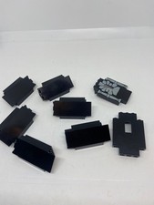 8 Lego vintage castle panel 3x3x6 corner Black wall corners etc Stones Castle