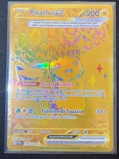 Pikachu ex 179/131 Gold Hyper Rare NM Pokemon ITA Prismatic Evolutions