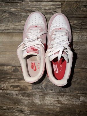 Nike Air Force 1 Low '07 QS 'Valentine's Day Love Letter' Size 10.5 USED NO BOX